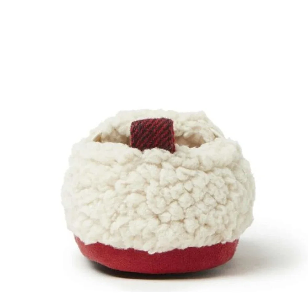 Dearfoams Unisex Infant Baby NWT Cozy Sherpa Baby Bear Slippers Booties